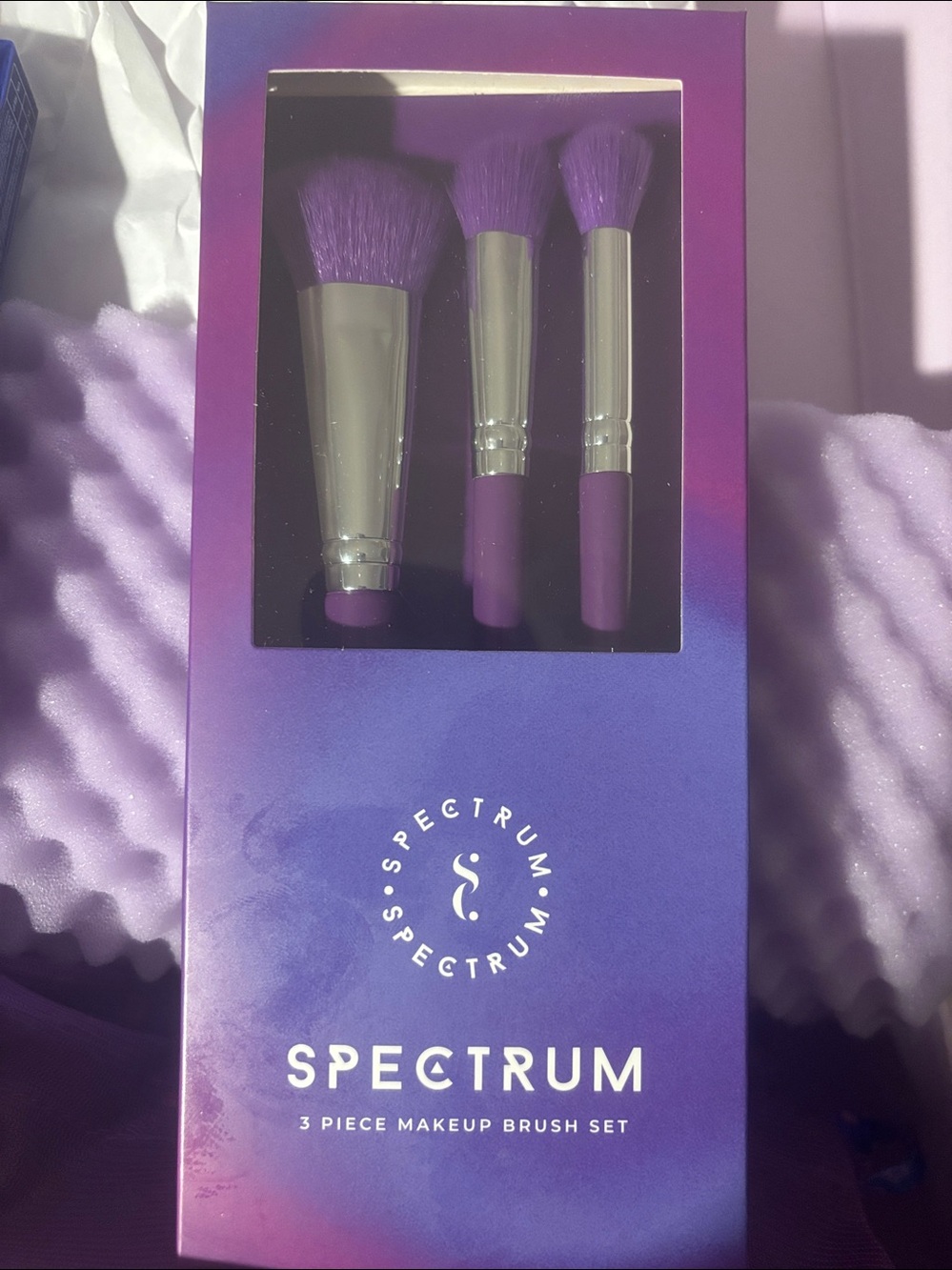 Purple Makeup Brush Set - Women's Brushes & Tools